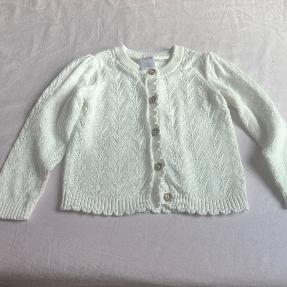 Gymboree Cream Knit Cardigan for Women